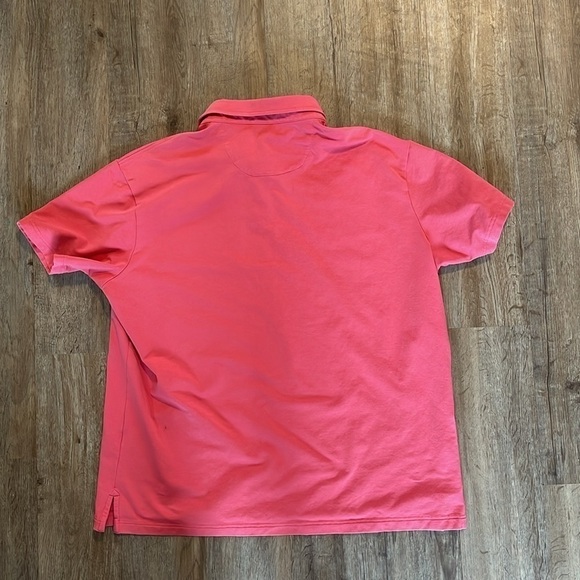 DANIEL CREMIEUX SALMON PINK PIMA COTTON POLO (XXL) - Picture 5 of 5